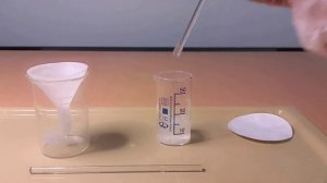8 класс. Химия. Фильтрование.