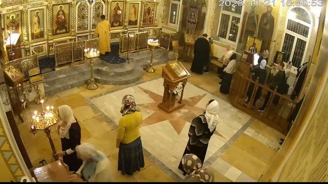 21.10.2023 года. Всенощное бдение.