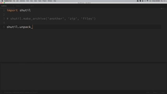 Python Tutorial: Zip Files - Creating and Extracting Zip Archives смотреть онлайн