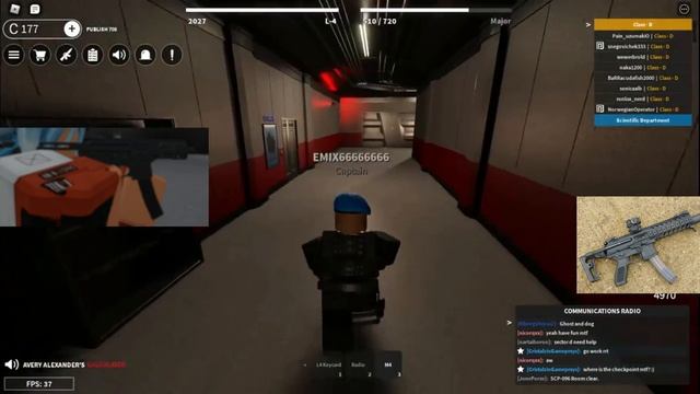 ВСЁ ОРУЖИЯ ИЗ SCP roleplay В РОБЛОКС смотреть онлайн