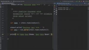 Belajar Dart Bahasa Indonesia | Tutorial Dart | Dart Indonesia -17 Menerima Input User(Stdout,Stdin