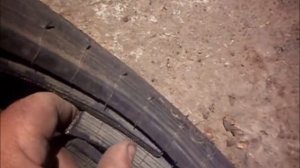 Ремонт взорваного ската на прицепе мотоблока как вариант вместо покупки новой покрышки