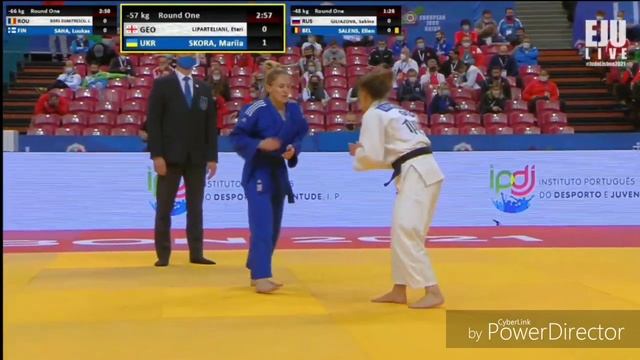 Skora Mariia R1 ?? EUROPEAN JUDO CHAMPIONSHIPS Lisbon смотреть онлайн