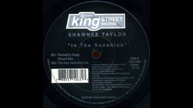 Shawnee Taylor - In The Sunshine (Romatt's Deep Khord Mix) смотреть онлайн