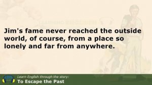 Learn English through story 🍀 level 4 🍀 To Escape the Past