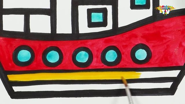 Рисование глубоководных рыб! раскрашивание и раскраска для детей, малышей
