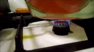 Вакуумная дистилляция - эксперимент №2