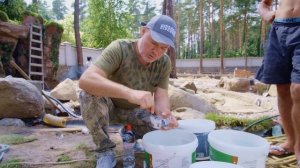 КАК КРАСИТЬ СКАЛЫ / ПОКРАСКА СКАЛ / ПОКРАСКА ИСКУССТВЕННОГО КАМНЯ | ЧАСТЬ 1