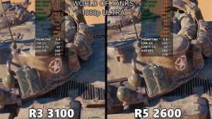 RYZEN 3 3100 VS RYZEN 5 2600 (1600 AF )