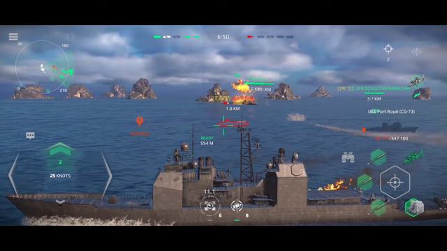 USS PORT ROYAL - The Forgotten Ship - Modern Warships смотреть онлайн