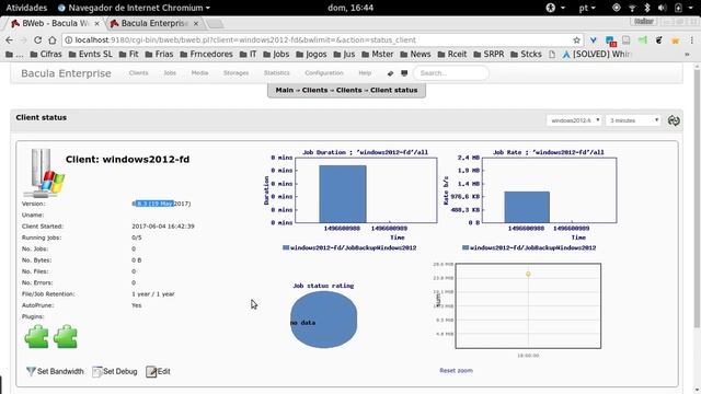 Bacula Enterprise Windows Client Configuration
