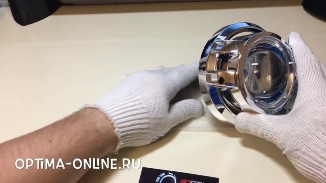 Бленды Optima Z104 и Z114 на Bi-led линзе Optima Premium смотреть онлайн