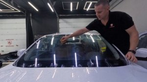 Оклейка лобового стекла