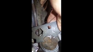 Киа Рио замена задних колодок.