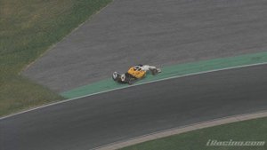 Hungaroring practice crash
