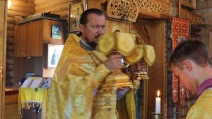 Торжественные проводы иконы Божией Матери «Троеручица»