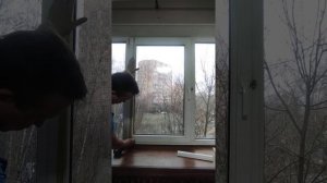 Замер окна для изготовления рулонных штор УНИ-2