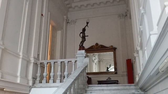 Прогулки по Москве. Идём в Библиотеку РАН. Закрытый особняк  на Знаменке 11/11. Выставка о Зелинском