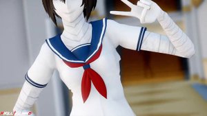 [MMD x Bungou Stray Dogs || Kunikida x Dazai【COLDCLOUD - В голове столько проблем】 Yandere!AU