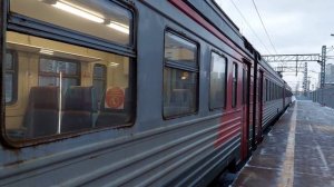 Электропоезд ЭТ2М 115 Платформа Останкино