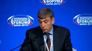 Сергей Галицкий на инвестиционном форуме в Сочи 2015