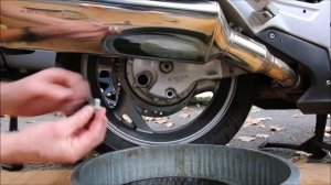 Honda ST1300 Final Drive Oil Change