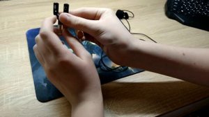 микрофон петличка переходник с разъема для наушников на разъём наушников микрофон Али обзор