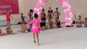 Гимнастика. Танец с мячом. Художественная гимнастика
