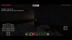 Minecraft Specimen Zero Multiplayer Gameplay | MCPE