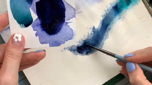 Скетч море акварелью. Рисуем красивую волну акварелью поэтапно. смотреть онлайн