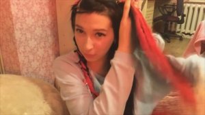 Цветные косы/ Боксерские косы без канекалона.