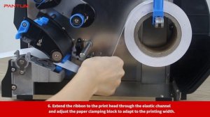 PT-B680: Label Roll Loading (Direct Thermal Mode)