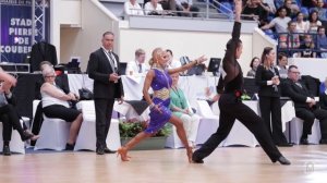 Armen Tsaturyan - Svetlana Gudyno, RUS | 2019 WDSF European Latin - R1 PD