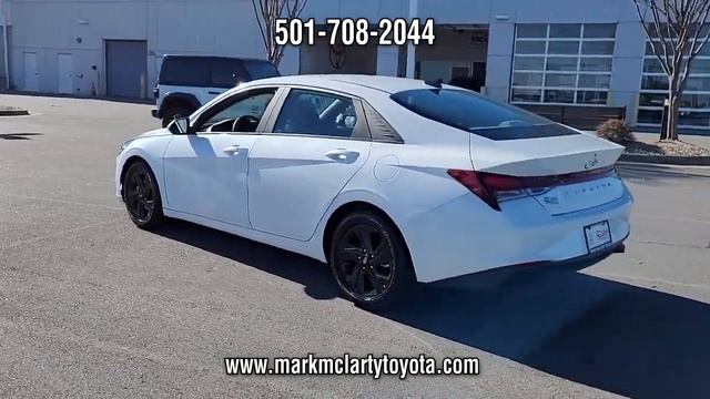 SOLD - USED 2021 HYUNDAI ELANTRA SEL IVT at McLarty Toyota - NLR USED MH012898