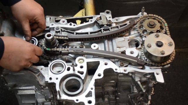 Кап. ремонт двигателя 2NZ-FE часть 3 смотреть онлайн