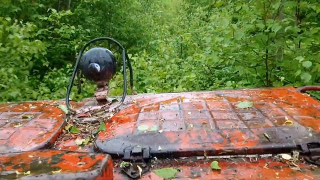 Поездка в биологический заказник "Макаровский". Макаровский р-н Сахалинской области. Заросшая дорог