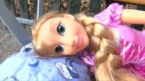 Утро Ленивой Девочки Как Мама Отняла Телефон Рапунцель Мультик Утренняя Зарядка Для детей