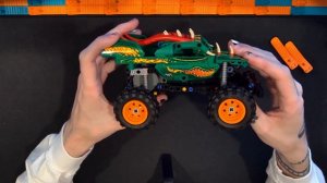 LEGO Technic Monster Jam Dragon 42149 Review!