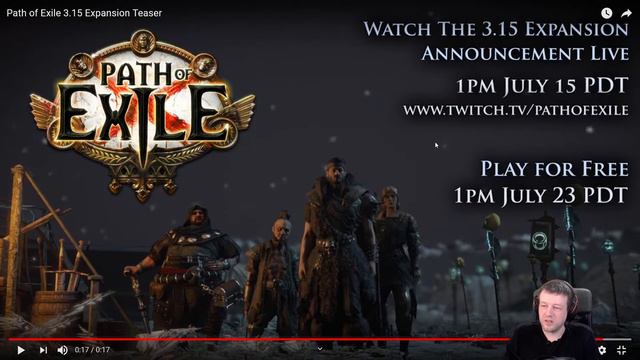 PoE 3.15 Expansion Teaser Trailer Reaction (Path of Exile)