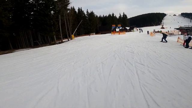 Буковель. Синяя трасса 12B - 11F