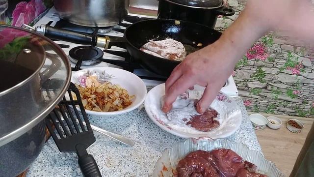 Вкусно приготовить свиную,говяжью печень