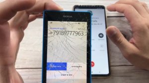 Incoming, Outgoing Call Nokia Lumia vs Poco X3 Pro/ Mobile Calls/ Crazy Mobile