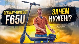 КОМУ И ДЛЯ ЧЕГО!? SEGWAY NINEBOT F65