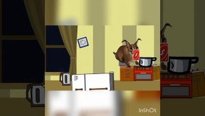 Шлёпа готовит пельмени