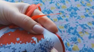 Вышивка бисером в 1 и 2 прокола, 4 способа закрепления нити