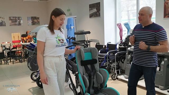 Коляска для детей с ДЦП Кимба Нео смотреть онлайн