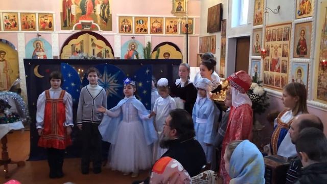 Детский Рождественский праздник 10 января 2015 года смотреть онлайн