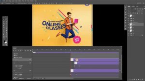 Create Timeline Animations in Adobe Photoshop || Video Timeline Animation Tutorial in Hindi