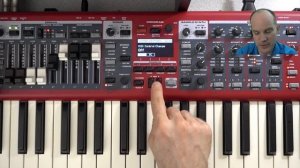 I use a MIDI Mouse footswitch pedal to navigate programs up/down on my Nord Electro 6 keyboard