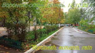 Воронеж, осень, дождь. 10.10.22 г..mp4